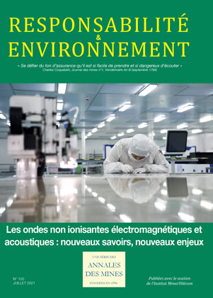 Responsabilité et Environnement - N° 103 - Juillet 2021 - Les ondes non ionisantes électromagnétiques et acoustiques : nouveaux savoirs, nouveaux enjeux