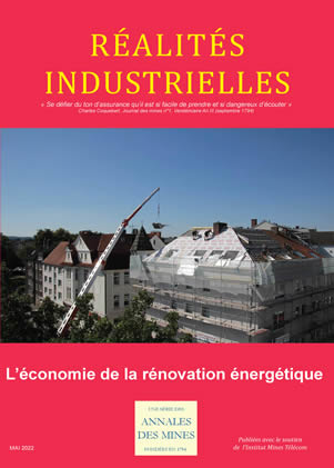 Réalités Industrielles -Mai 2022 - L’économie de la rénovation énergétique